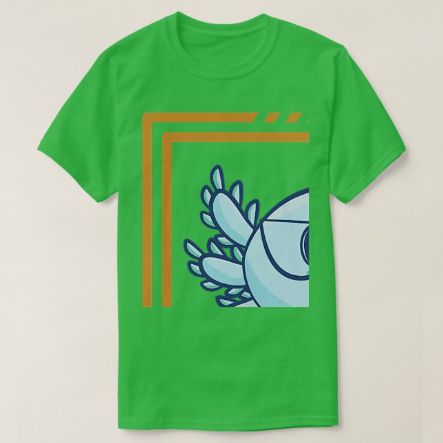 Gamesolotl Gamer Aolotl Playing Video Games Walkin T-Shirt (Design Front)