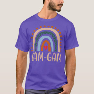 GamGam Rainbow Grandma Cute Mothers Day Funny GamG T-Shirt