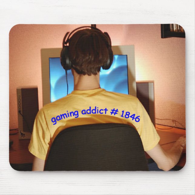 gaming addict mouse pad (Front)