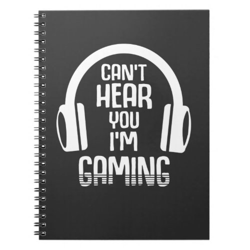 Gaming addicted Gamers Kid Funny Gaming Headset Notebook