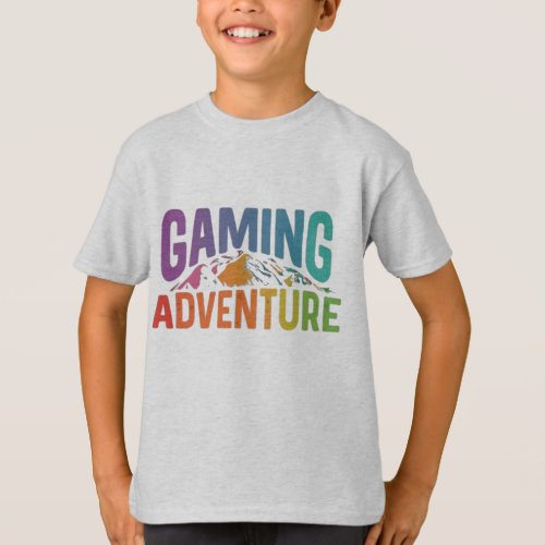 Gaming Adventure Awaits for boy T_Shirt