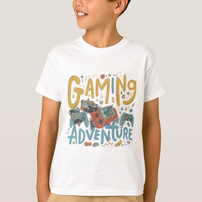 Gaming Adventure T-Shirt (Front)