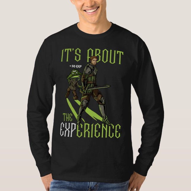 Gaming Adventurer Experience T-Shirt (Front)
