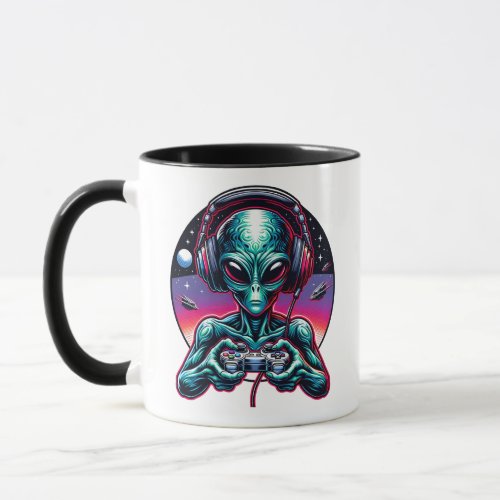 Gaming Alien Extraterrestrial Being Mug