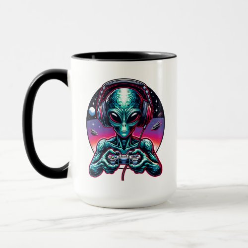 Gaming Alien Extraterrestrial Being Mug