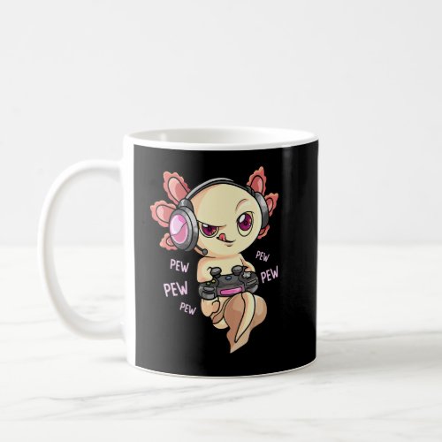 Gaming Axolotl  For Girls Gamer Women Video Game  Coffee Mug