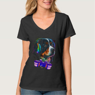 Gaming Bernese Mountain Dog Player Video Gamer  Me T-Shirt