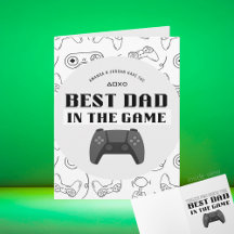 Gaming Best Dad in the Game Personalized Folding