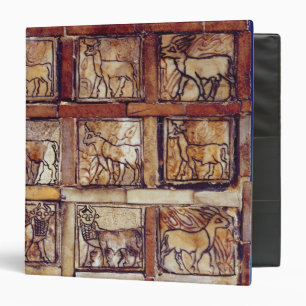 Gaming board, animals of the field and forest 3 ring binder