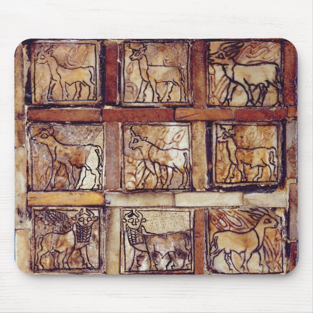 Gaming board, animals of the field and forest mouse pad (Front)