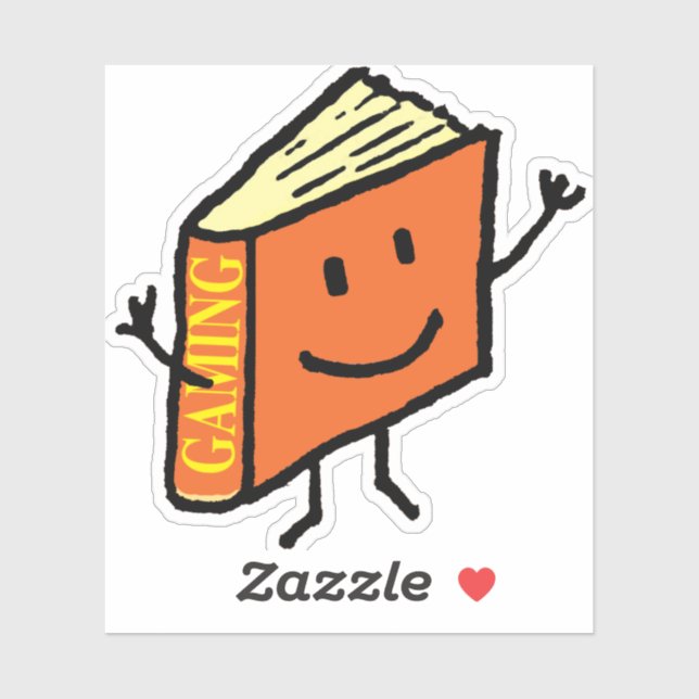 Gaming book sticker (Sheet)