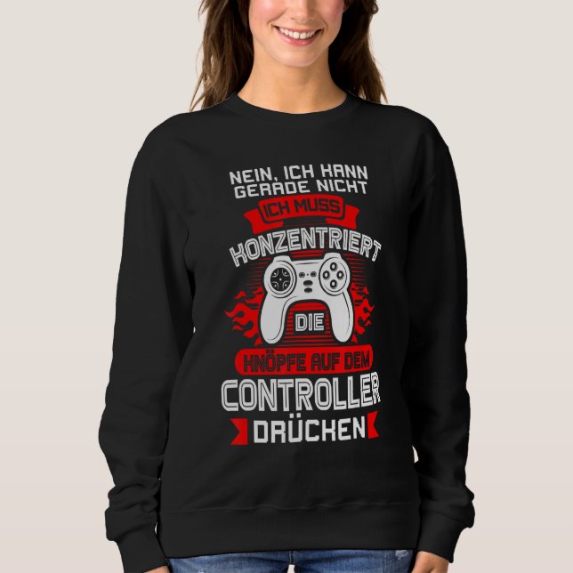 Gaming Boys Console Gamer Sweatshirt (Front)