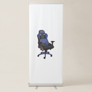 Gaming Chair Retractable Banner