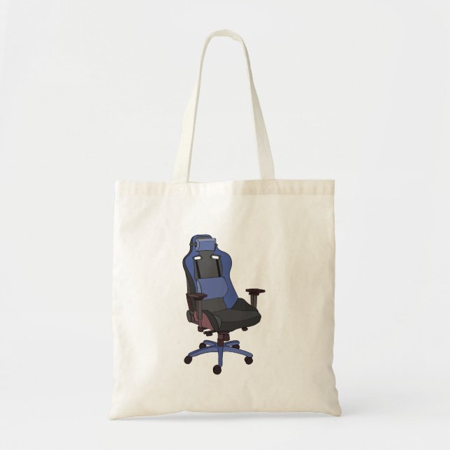 Gaming Chair Tote Bag (Front)