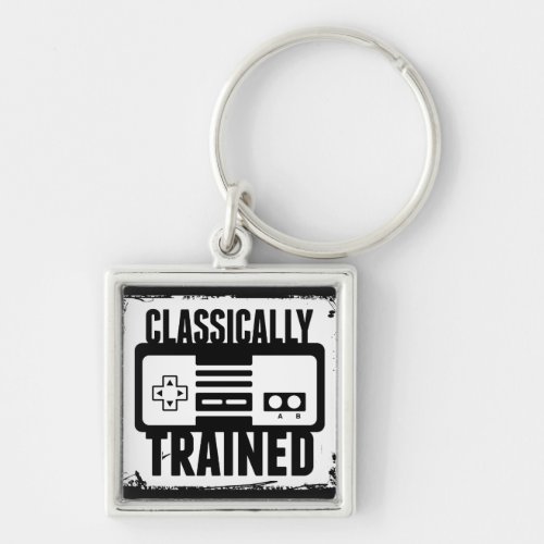 Gaming _ Classically Trained _ Funny Video Game Keychain