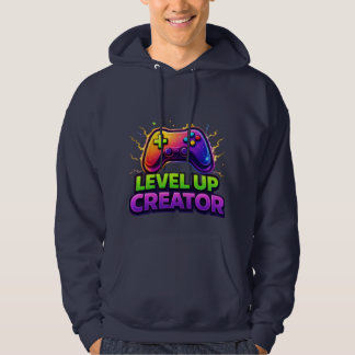Gaming Controller Casual Streetwear Trendy Style  Hoodie