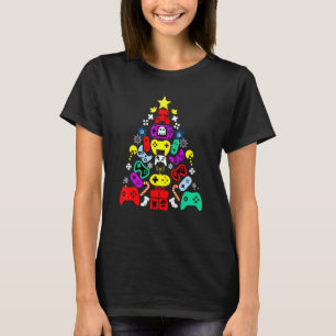 Gaming Controller Christmas Tree Family Matching G T-Shirt