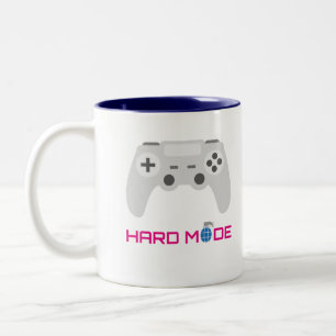 Gaming Controller Hard Mode Two-Tone Coffee Mug