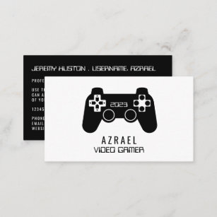 Gamer for Life, Video Game Developer, Designer Business Card