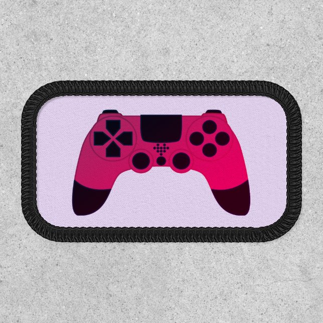 Gaming Controller Video Games Nerd Gamer Patch (Front)