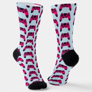 Gaming Controller Videogames Nerd Gamer Socks