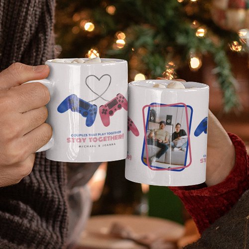 Gaming Couples that Play Together Stay Together  Coffee Mug