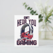 Gaming design with headset (Standing Front)