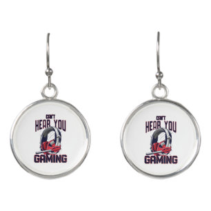 Gaming design with headset earrings