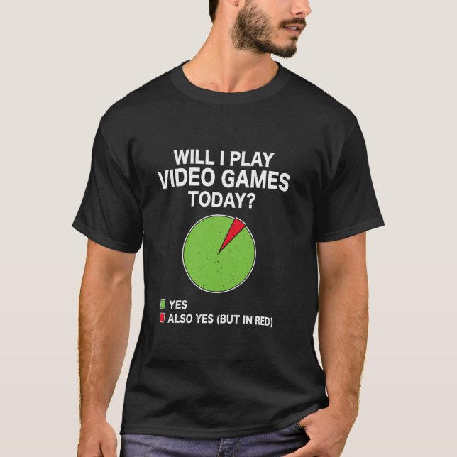 Gaming Enthusiast Video Gamer Joke For Console and T-Shirt (Front)