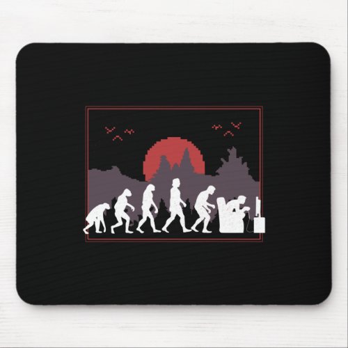 Gaming Evolution Funny Mouse Pad