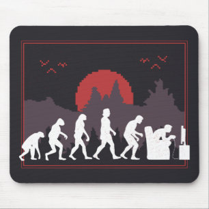 Gaming Evolution Funny Mouse Pad
