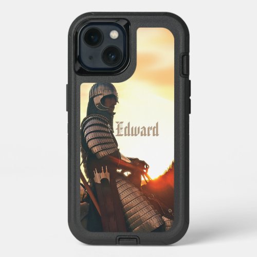 Gaming Fantasy Medieval Mounted Knight OtterBox  iPhone 13 Case