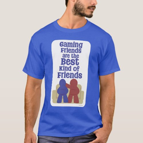 Gaming Friends Are Best Fun Slogan T_Shirt