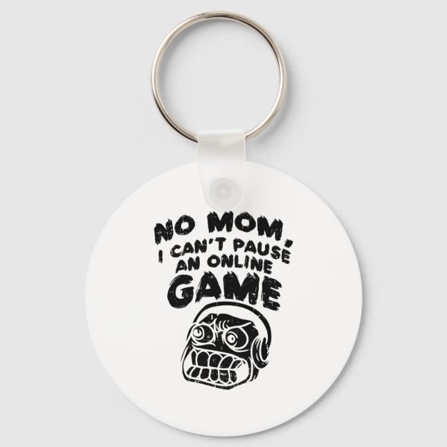 Gaming Gambling Gift Keychain (Front)