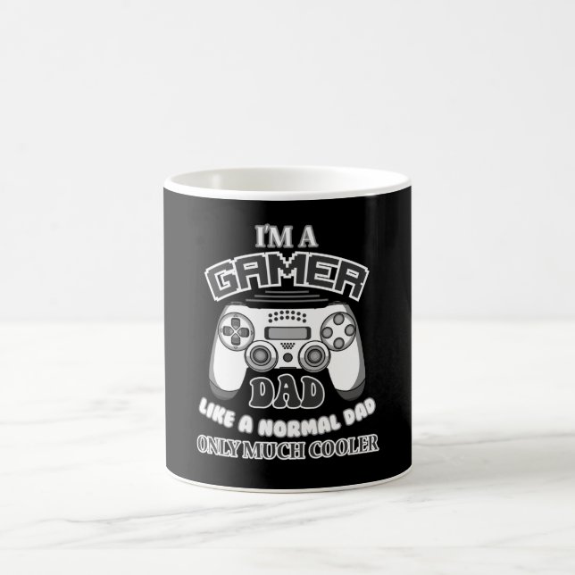 Gaming Game Gamer Console Dad Daddy Gift Idea Coffee Mug (Center)