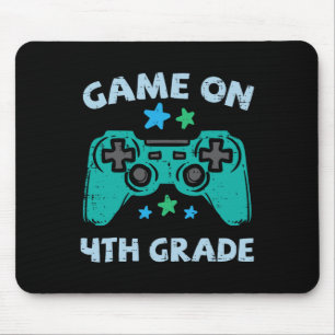 Gaming Game On 4th Grade Fourth First Day School G Mouse Pad