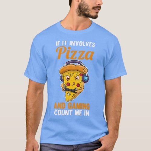 Gaming Gamer Pizza 920  T_Shirt