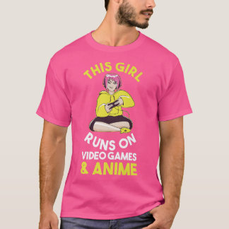 Gaming Games Gamer Anime Premium T-Shirt