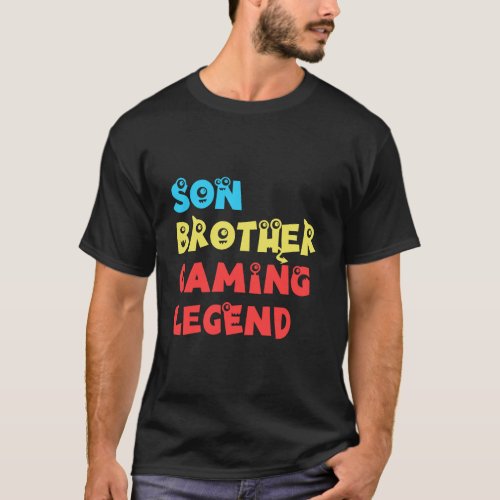 Gaming Gifts For Boys Christmas Gamer T_Shirt