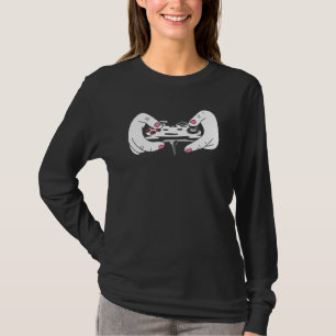 Gaming Girl Controller Console Player Cool Gamer T-Shirt