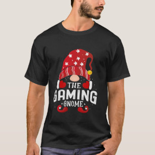 Gaming Gnome Matching Christmas PJS For Family T-Shirt