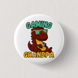 Gaming Grandpa Button