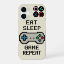 Gaming iPhone Case – Pixel Art Video Game Cover