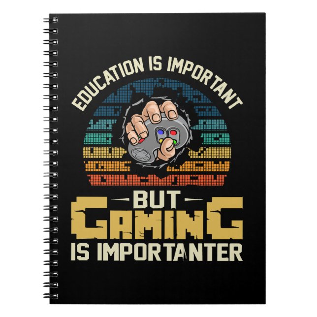 gaming is importanter notebook (Front)