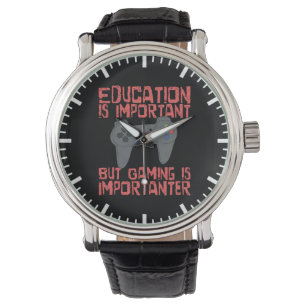 Gaming Is Importanter Than Education - Funny Gamer Watch
