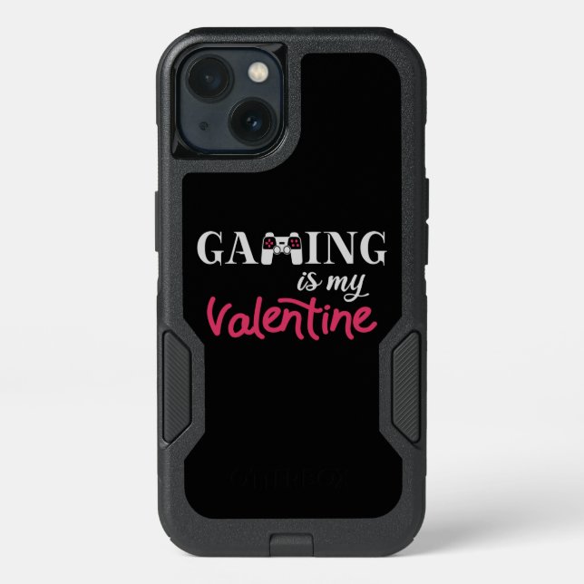 Gaming is my Valentine Otterbox iPhone Case (Back)