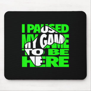 Gaming Kids Funny Video Games Saying For Gamer Mouse Pad