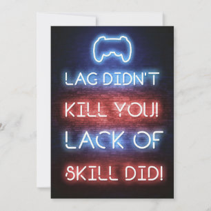 Gaming Lack Of Skill Did Save The Date