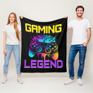 Gaming Legend Fleece Blanket