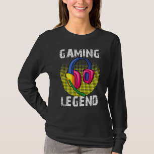 Gaming Legend Gamer For Boys Teens Video Games T-Shirt